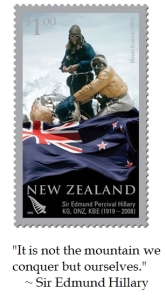 Sir Edmund Hillary Everest  Stamp