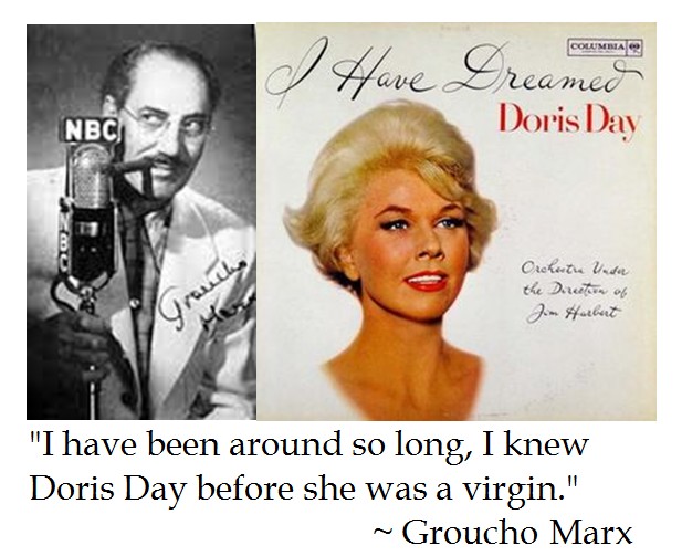 Groucho Marx Doris Day 