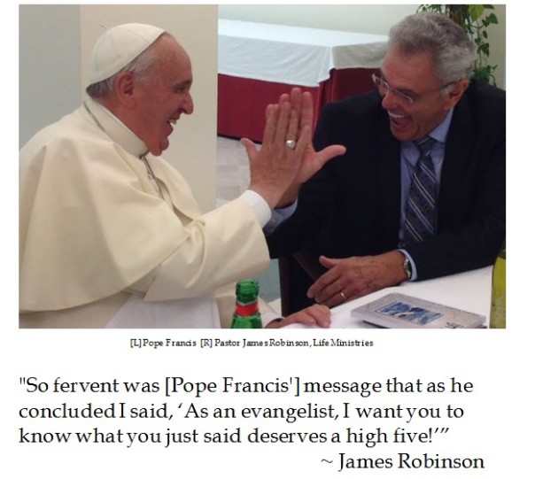 Pastor James Robinson on Pope Francis