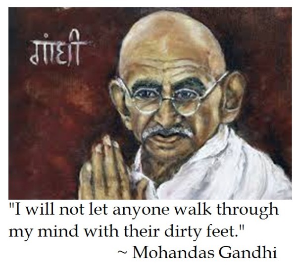 Mohandas Gandhi on Virtue 