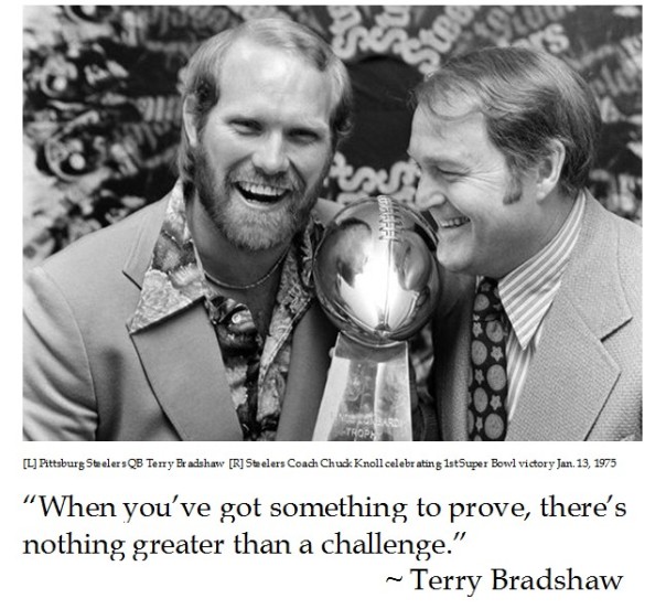 Terry Bradshaw on Challenges