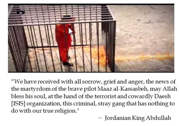 Jordanian King Abdullah on ISIS 