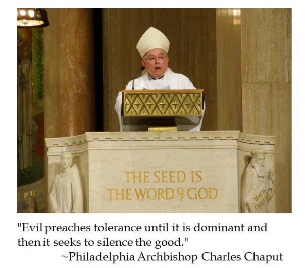 Archbishop Charles Chaput on Evil 