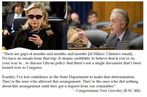 Trey Gowdy on Hillary Clinton' E-Mails