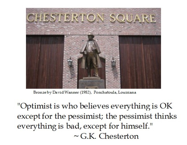 G.K. Chesterton on Temperament 