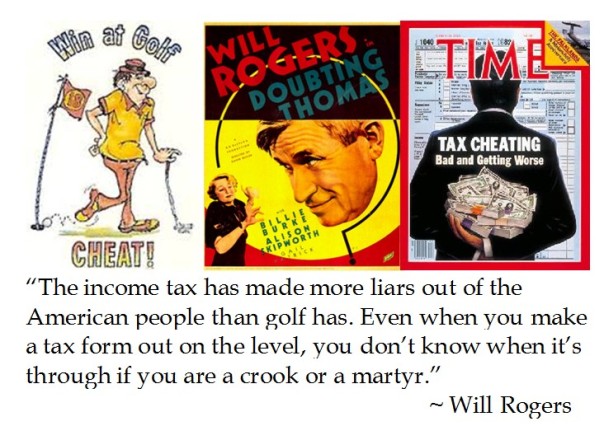 Will Rogers on the Income Tax 