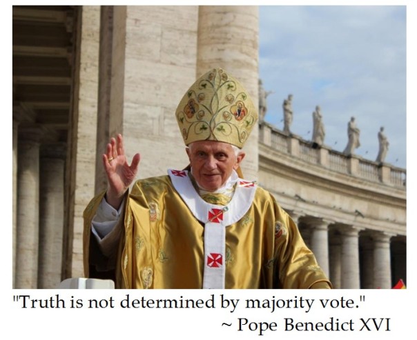 Pope Benedict XVI on Truth 