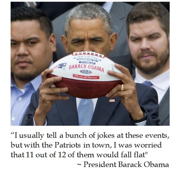 Barack Obama on Deflate-Gate
