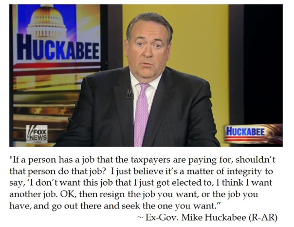 Mike Huckabee on Politics 