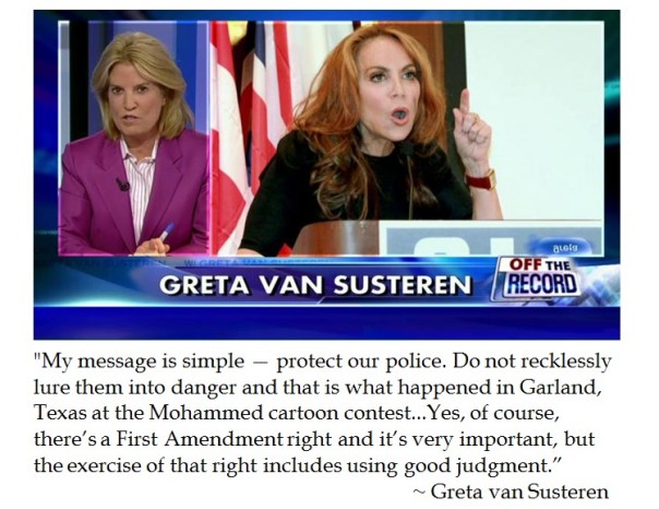 Greta van Susteren on First Amendment Prudence 