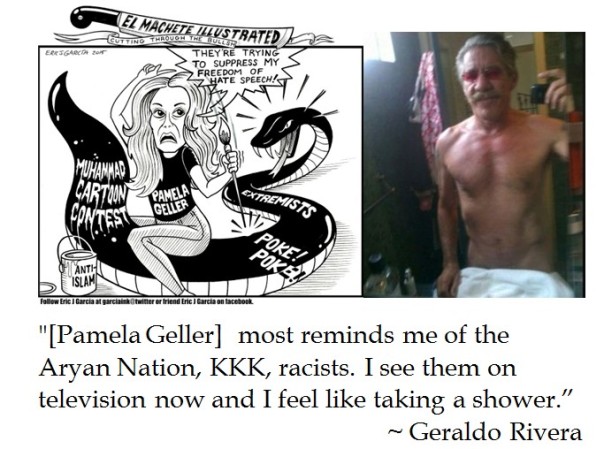 Geraldo Rivera on Pamela Geller 