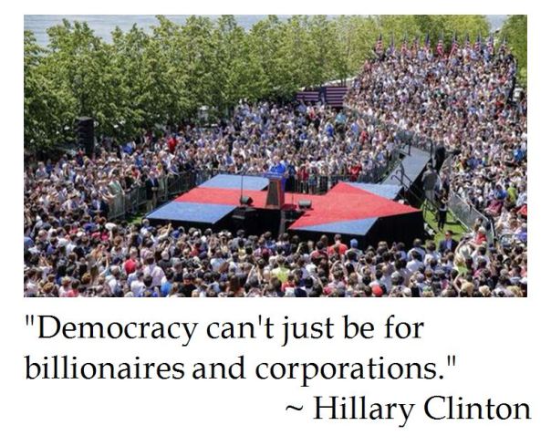 Hillary Clinton on Government 