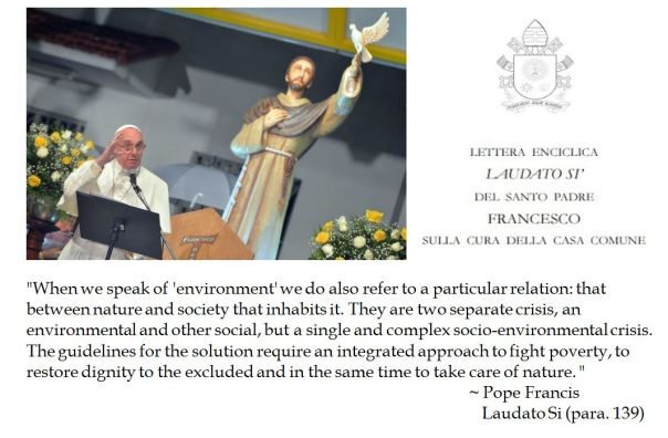 Pope Francis on Laudato Si Encyclical