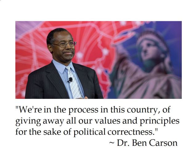 Dr. Ben Carson on Political Correctness