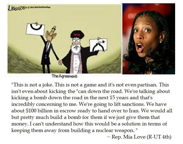 Mia Love on the Iran Nuke Deal