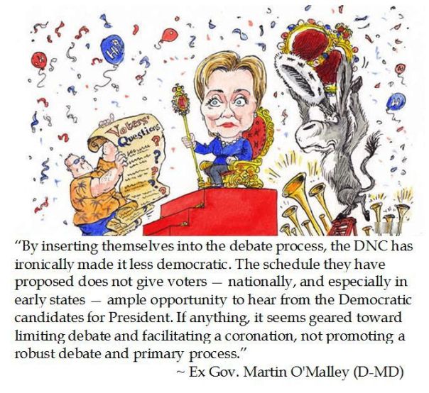 Martin O'Malley on Democrat Debates