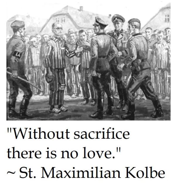 St. Maximillian Kolbe on Love 