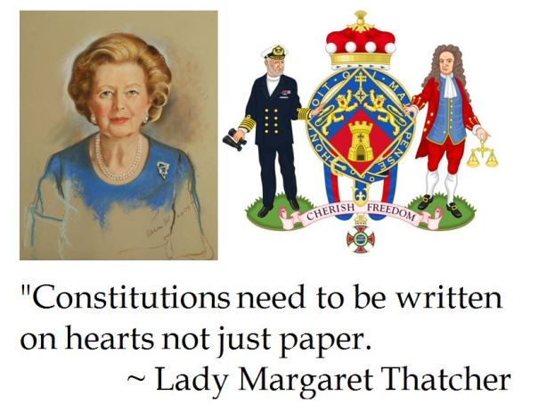 Margaret Thatcher on Constitutions