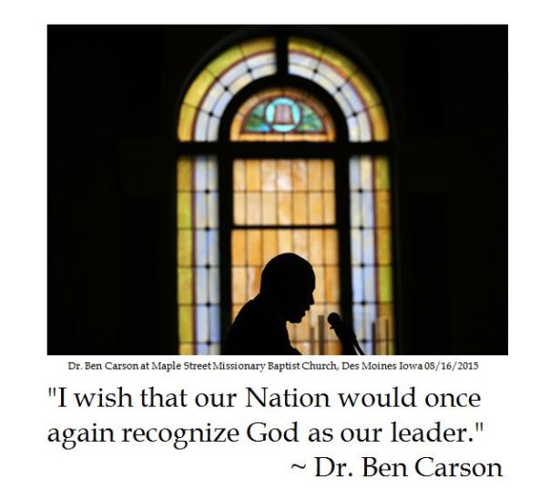 Dr. Ben Carson on Leader of America