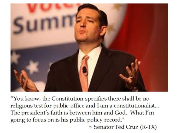 Ted Cruz on the Constitution and Faith