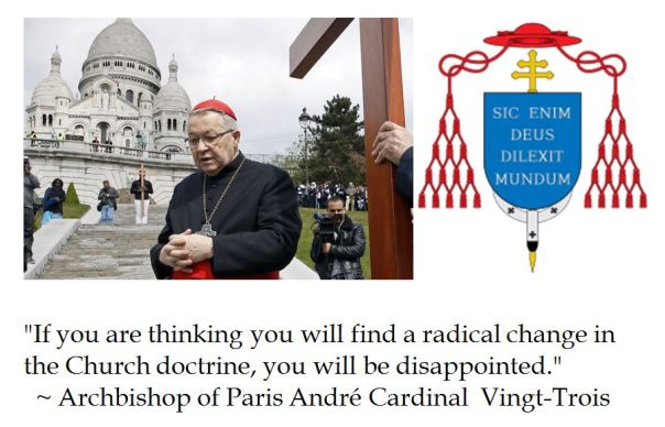 Cardinal Vingt-Trois on the Synod on the Family