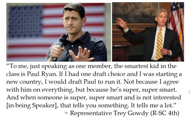Trey Gowdy on Paul Ryan