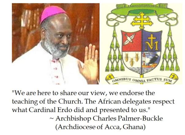 Archbishop Charles Palmer-Buckle on the Synod on the Family