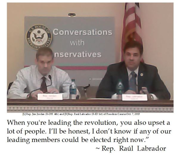 Rep. Raul Labrador on the Freedom Caucus and Speaker's Race