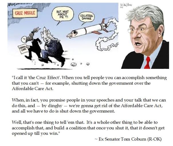 Senator Tom Coburn on The Cruz Effect