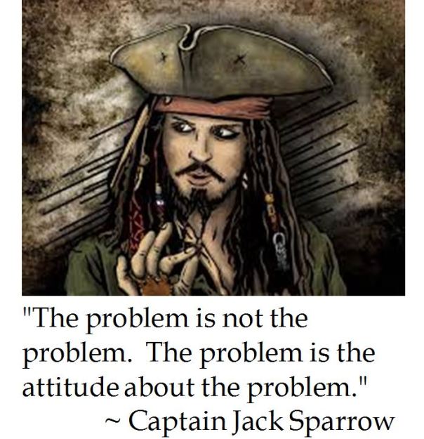 Captain Jack Sparrow on Problems 