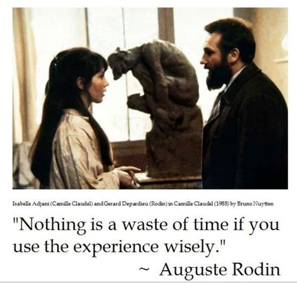 Auguste Rodin on Time 
