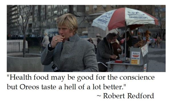 Robert Redford on Food