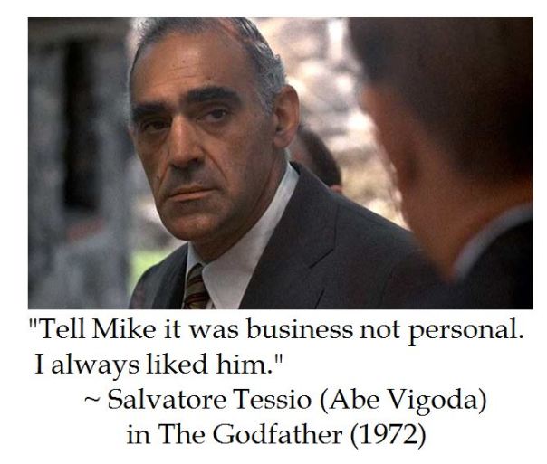 The Godfather on Business Abe Vigoda
