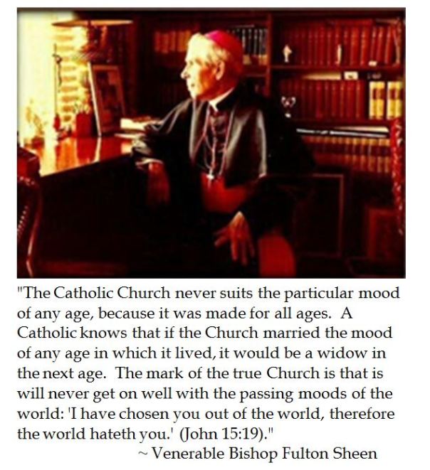 Archbishop Fulton Sheen on the True Church