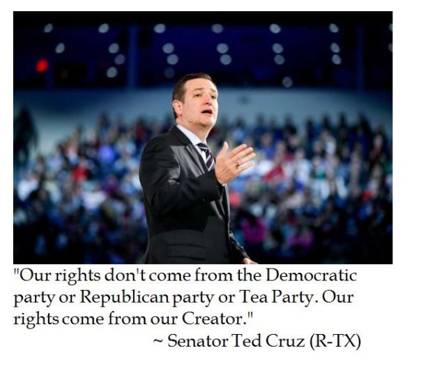 Senator Ted Cruz on Natural Rights
