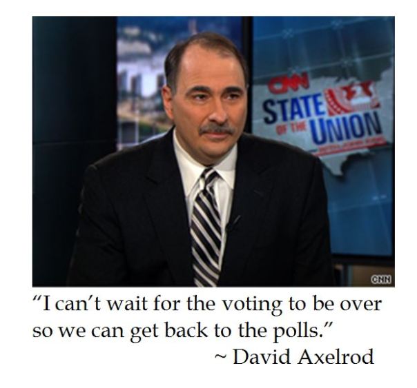 David Axelrod on Elections