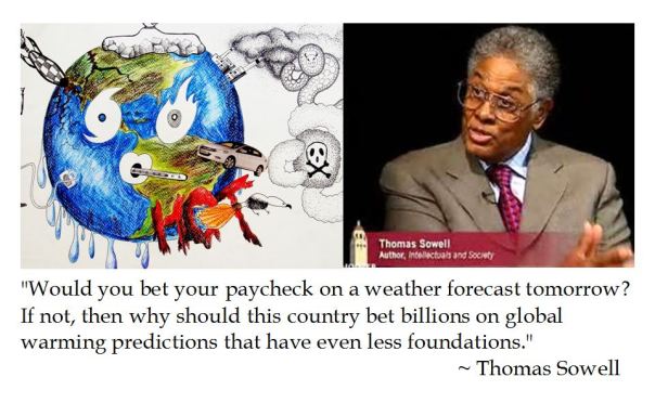 Thomas Sowell on Global Warming 