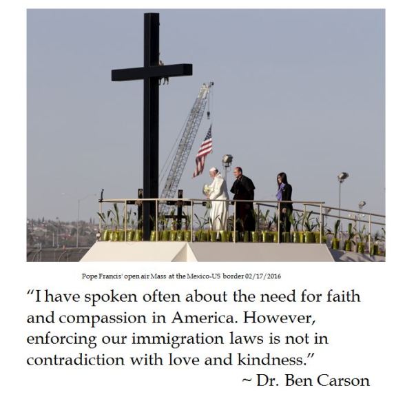 Ben Carson on Faith and Immigration 