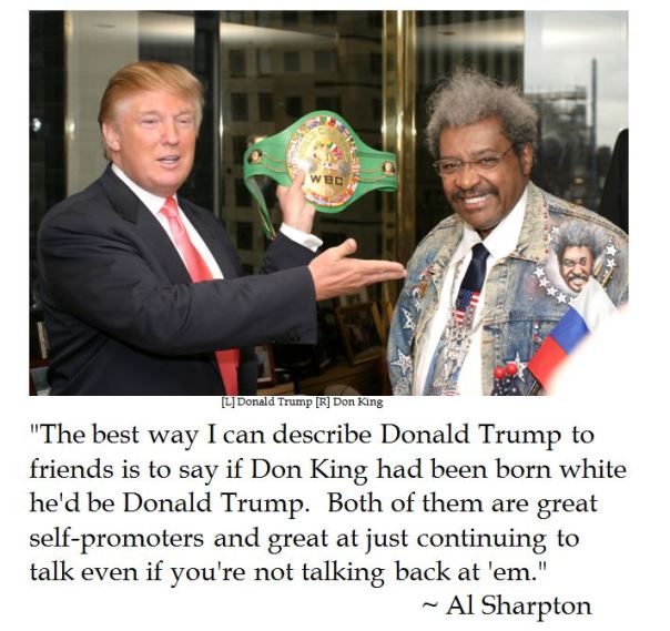 Al Sharpton on Donald Trump and Don King
