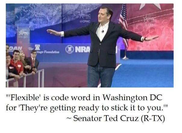Senator Ted Cruz on Being Flexible in Washington