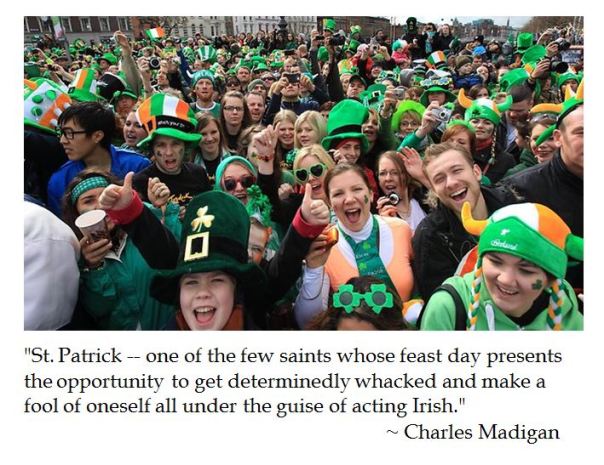 Charles Madigan on St. Patrick's Day 