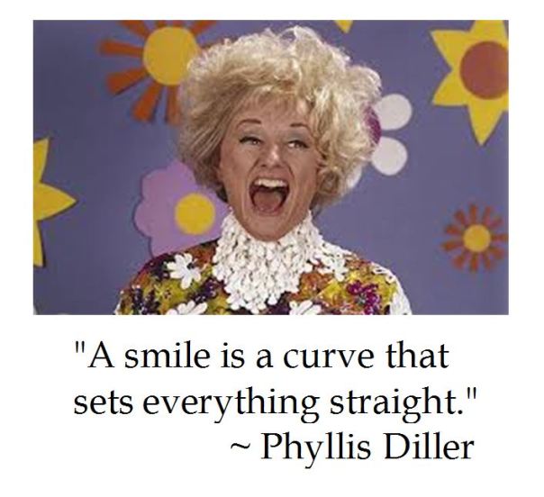 Phyllis Diller on Smiles