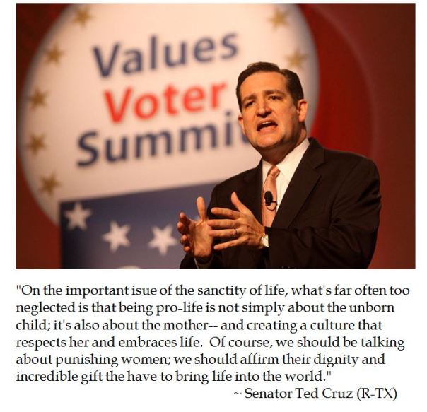 Ted Cruz on the Sanctity of Life 