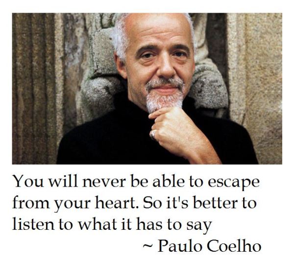 Paulo Coelho on the heart