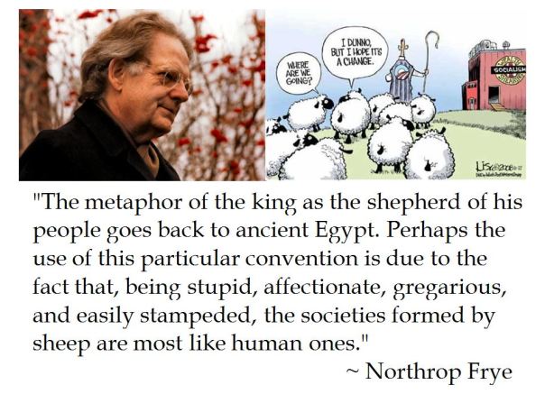 Northrup Frye on Metaphorical Shepherds