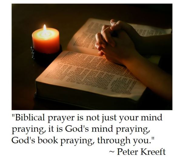 Peter Kreeft on Biblical Prayer