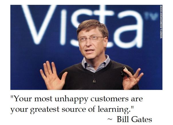 Bill Gates on Customers