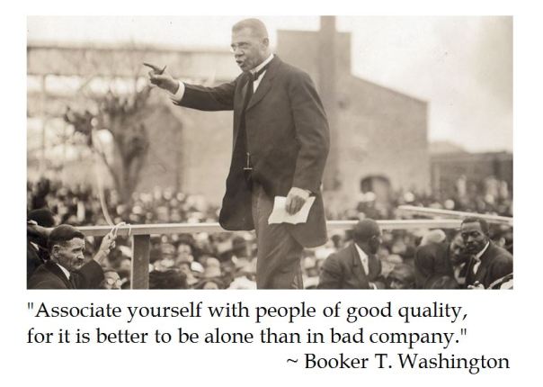 Booker T. Washington on Associations