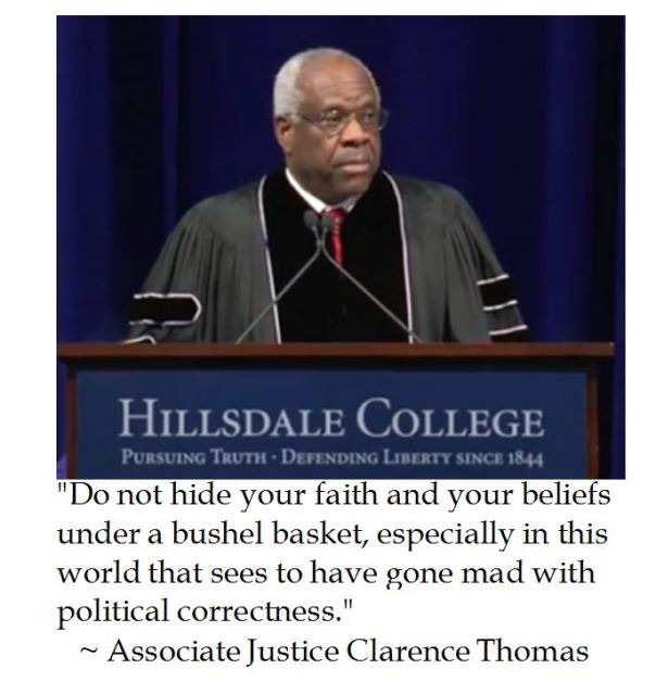 Associate Supreme Court Justice Clarence Thomas on Faith and Political Correctness