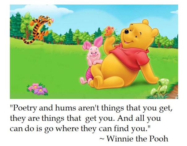 Winnie the Pooh on Poetry and Hums